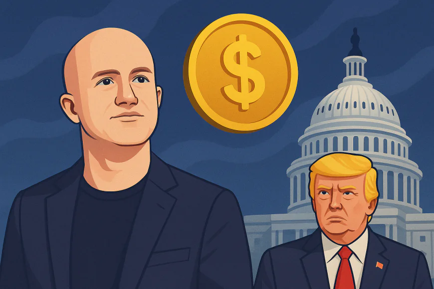 Coinbase CEO Optimistic on Stablecoin Bill Amid Senate Gridlock and Trump Ties