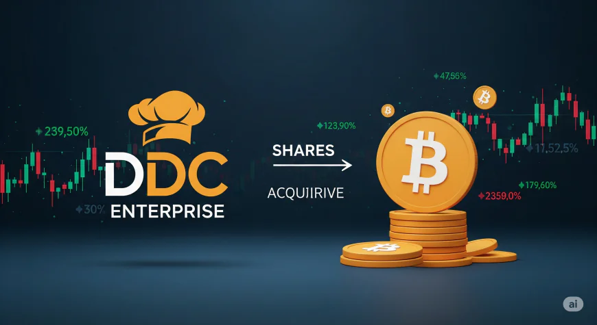 From Dumplings to Digital Gold: DDC’s Bold 5,000 BTC Bet Begins